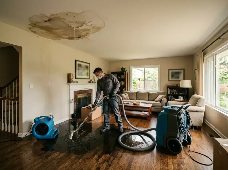 attic-pipe-burst-ceiling-drip-008 — frequently asked questions, Water Damage Restoration & Carpet Care in Saratoga Springs,…